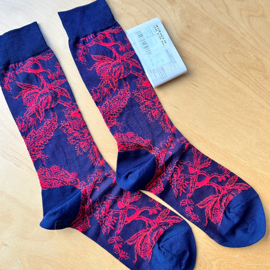 Vivienne Westwood Brand New 65 Vivienne Socks W Asian Pattern